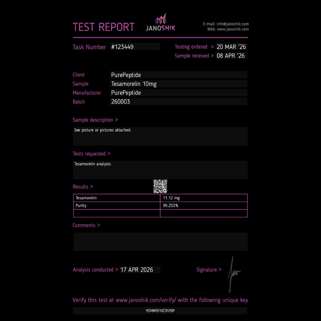 Tesamorelin
